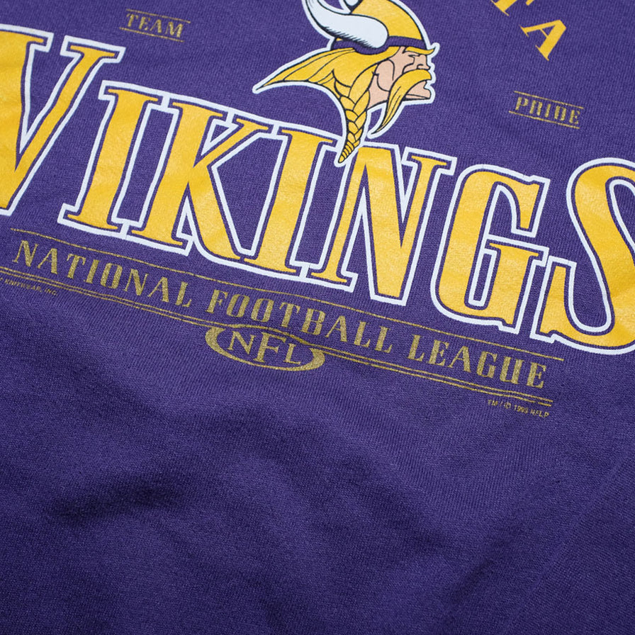 Vintage Minnesota Vikings Sweater Medium - Double Double Vintage