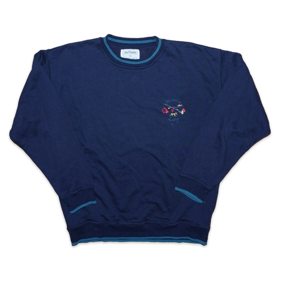 Vintage Collar Sweater XLarge - Double Double Vintage