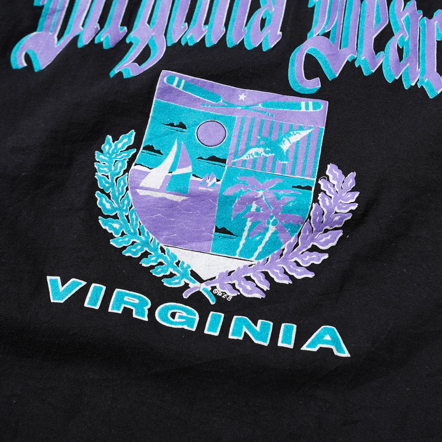 Vintage Virginia Beach T-Shirt XLarge