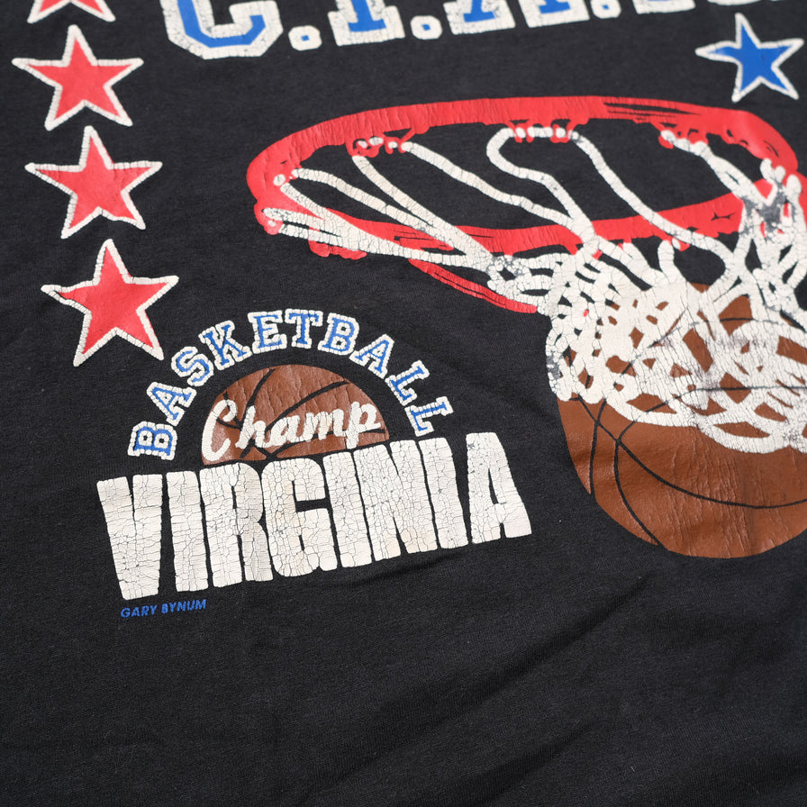 Vintage Virginia Basketball T-Shirt Medium / Large