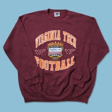 Vintage 2000 Sugar Bowl Virginia Tech Sweater XLarge