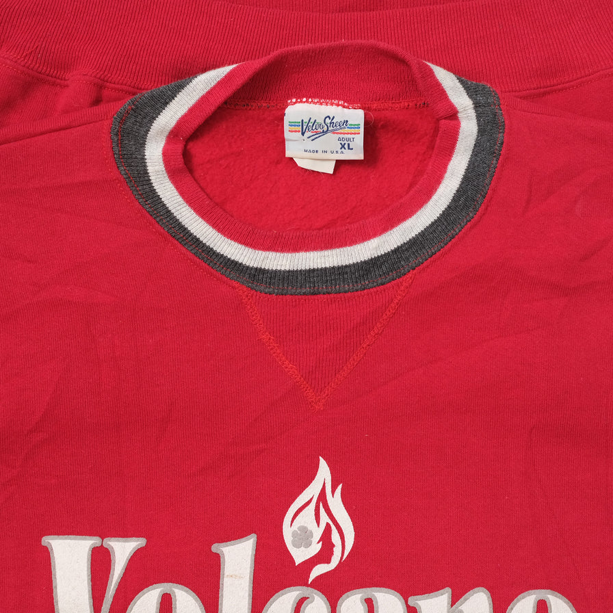 Vintage Volcano House Sweater XLarge