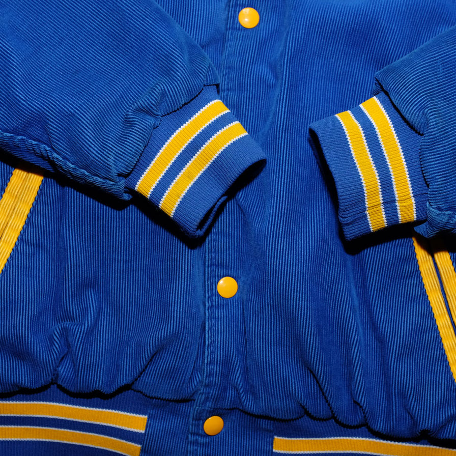 Vintage Corduroy College Jacket Medium - Double Double Vintage