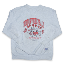 Vintage College Volleyball Sweater XLarge - Double Double Vintage