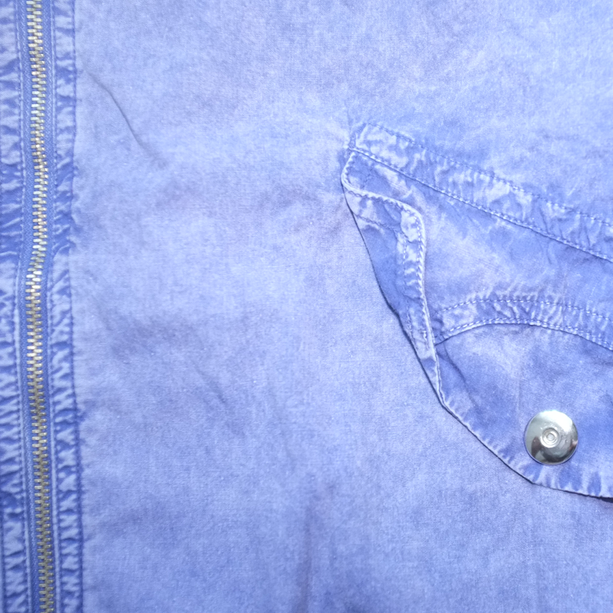 Vintage Washed Light Bomber Jacket Large - Double Double Vintage