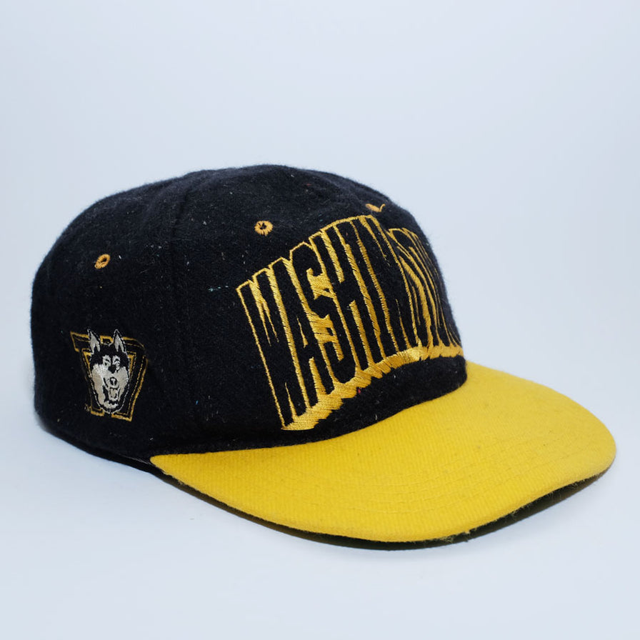Vintage Washington Huskies Wool Snapback
