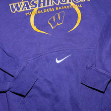 Vintage Nike Washington Basketball Hoody Large