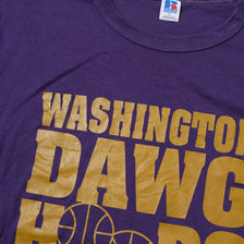 Vintage Washington Dawg Hoops T-Shirt XLarge