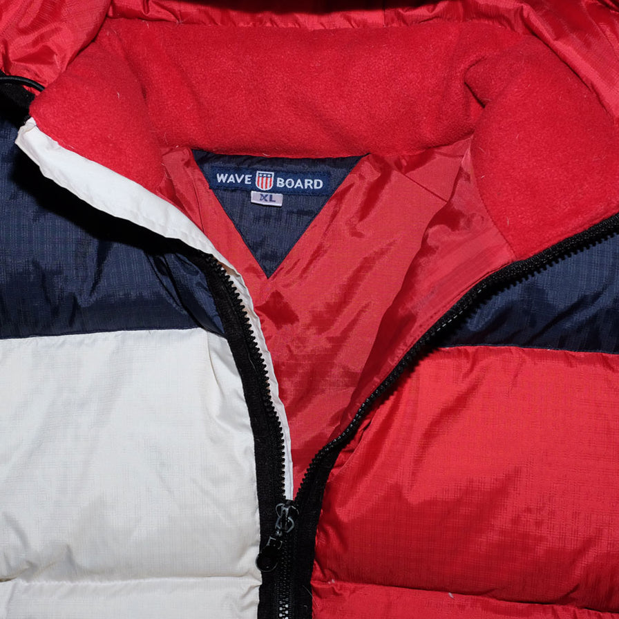 Wave Board Sport Down Puffer Jacket Large / XLarge - Double Double Vintage