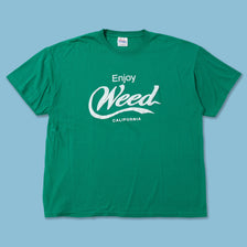 Vintage Enjoy Weed T-Shirt XLarge