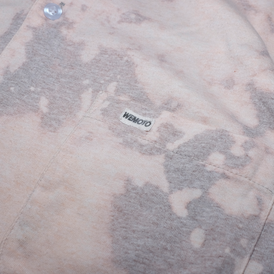 Wemoto Cotton Shirt Bleach Large - Double Double Vintage