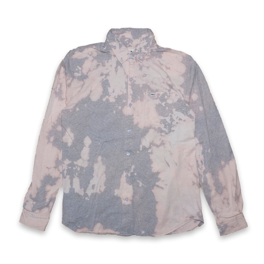 Wemoto Cotton Shirt Bleach Large - Double Double Vintage