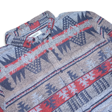 Pattern Flannel Shirt XLarge - Double Double Vintage
