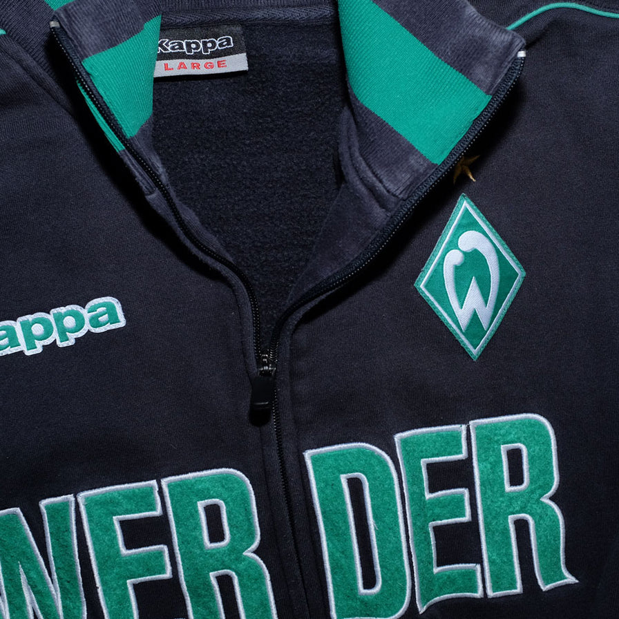 Vintage Kappa Werder Bremen Sweat Jacket Large - Double Double Vintage