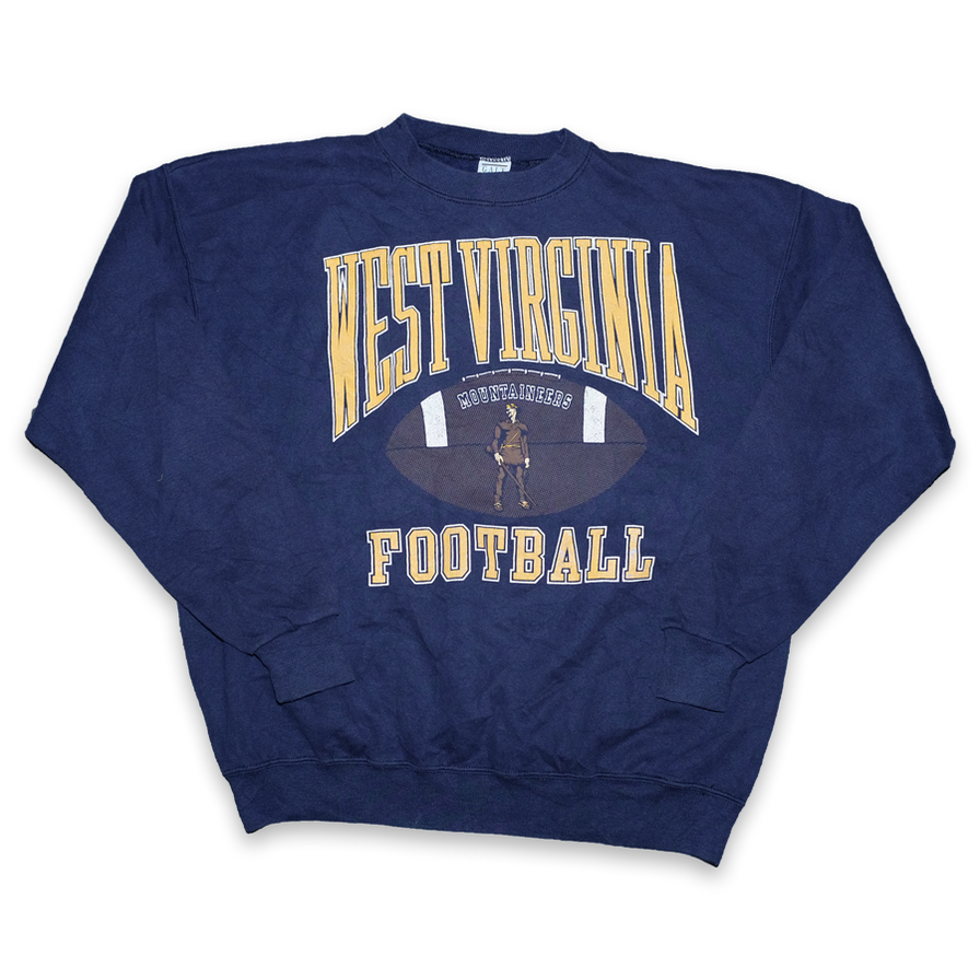 Vintage West Virginia Football Sweater XLarge