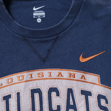 Vintage Nike Louisiana Wildcats Sweater XLarge
