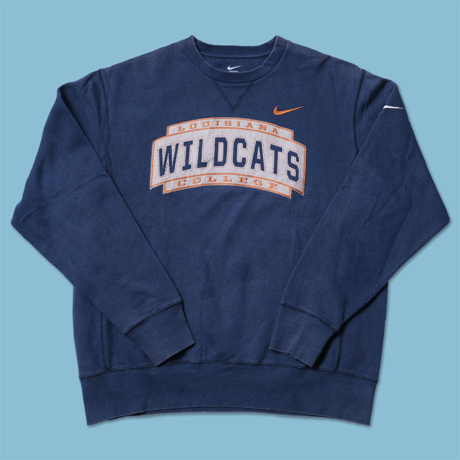 Vintage Nike Louisiana Wildcats Sweater XLarge