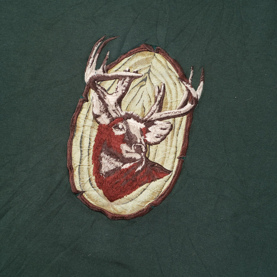 Vintage Deer Sweater Large