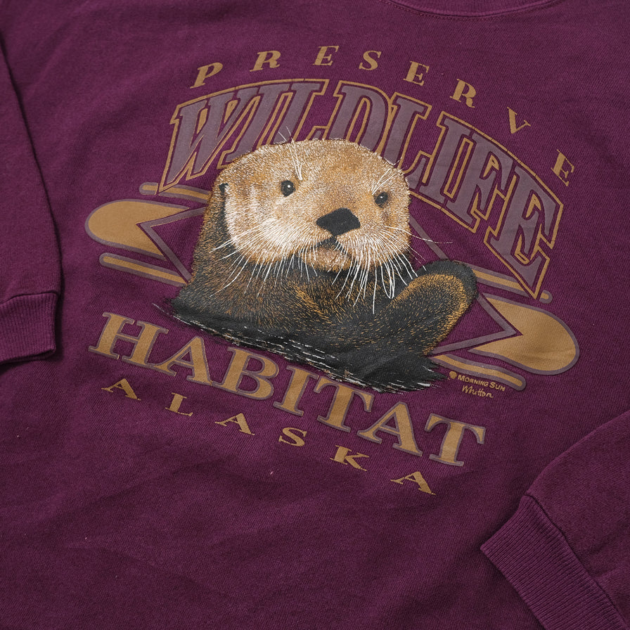 Vintage Wildlife Sweater Large