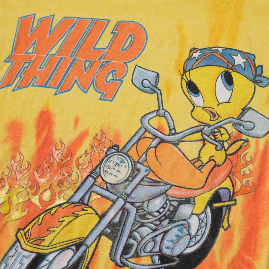Vintage 2000 Tweety Looney Tunes Tie Dye T-Shirt XLarge / XXL