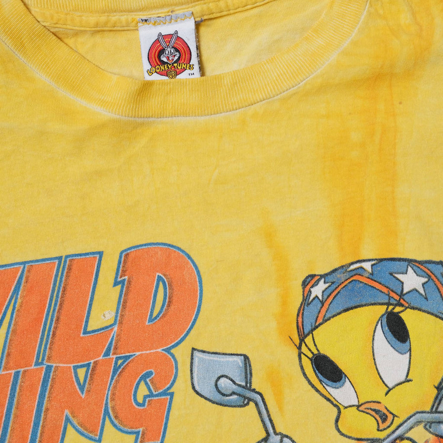 Vintage 2000 Tweety Looney Tunes Tie Dye T-Shirt XLarge / XXL