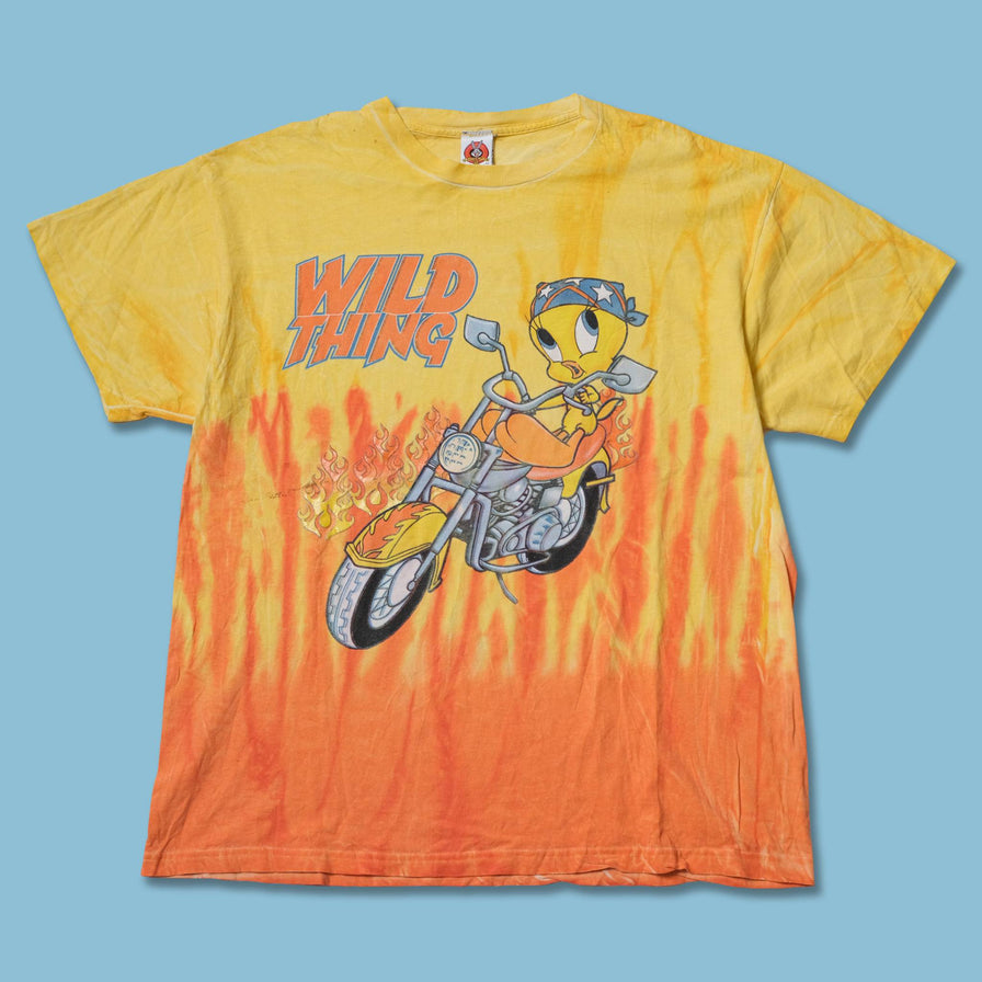 Vintage 2000 Tweety Looney Tunes Tie Dye T-Shirt XLarge / XXL