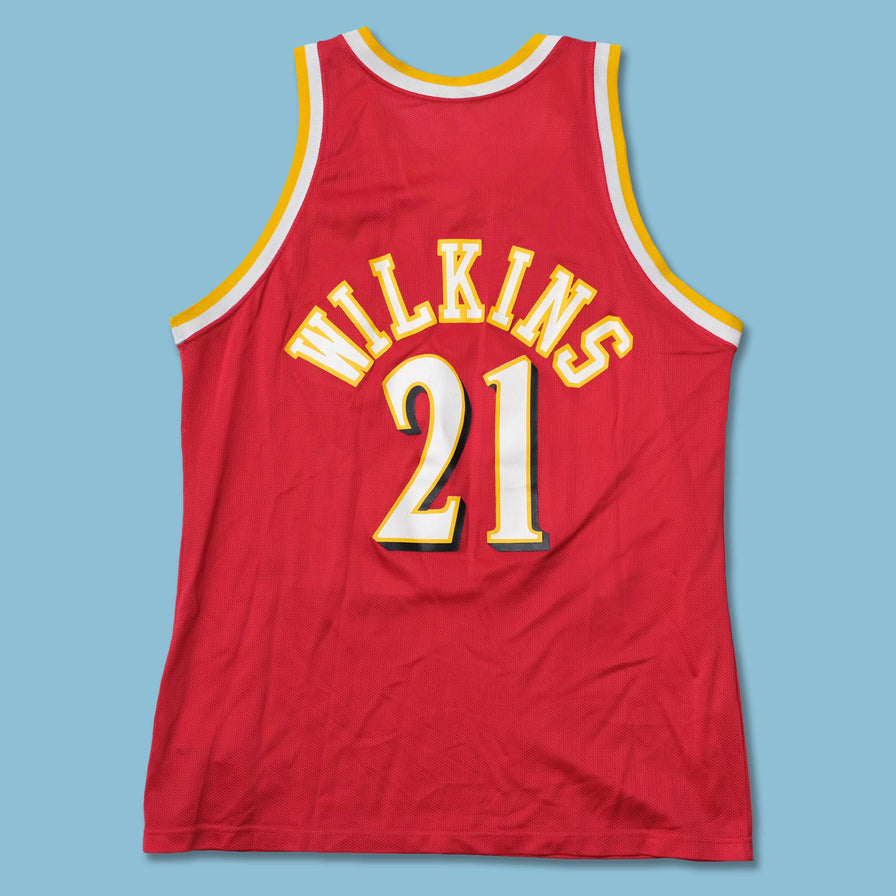 Vintage Champion Dominique Wilkins Jersey Large / XLarge