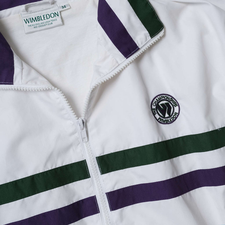 Vintage Wimbledon Track Jacket Medium