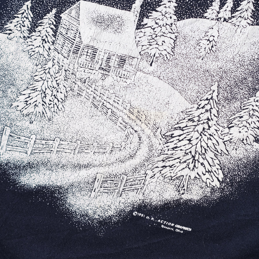 Vintage 1991 Winter Sweater XLarge