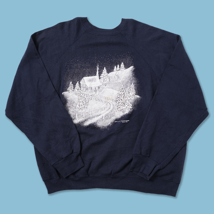 Vintage 1991 Winter Sweater XLarge