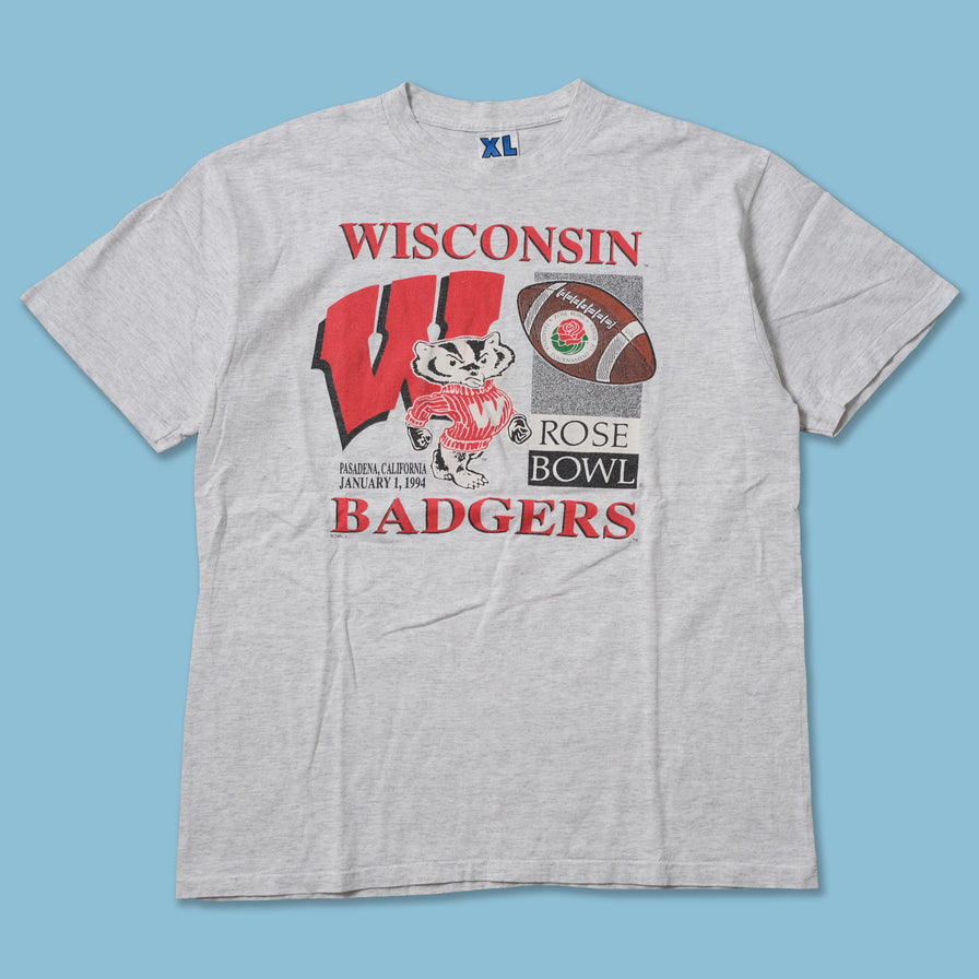 Vintage 1994 Wisconsin Badgers Rose Bowl T-Shirt XLarge