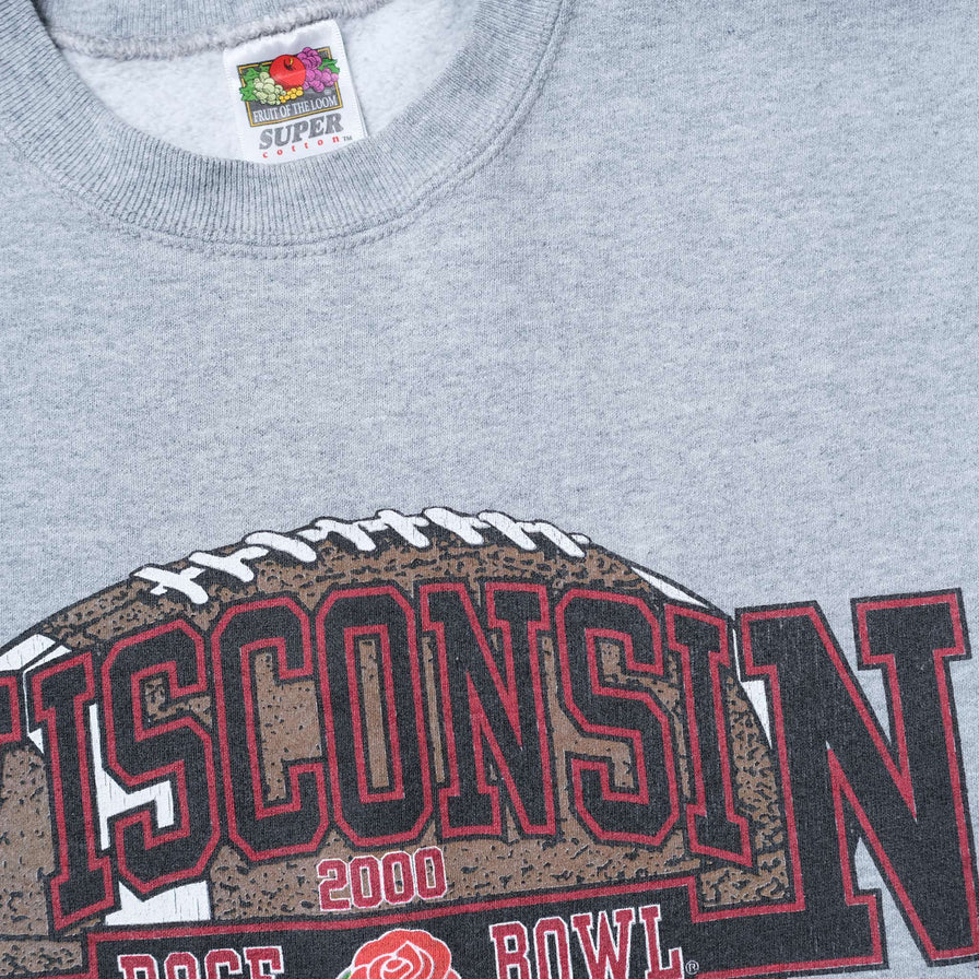 Vintage 2000 Wisconsin Rosebowl Sweater Medium / Large