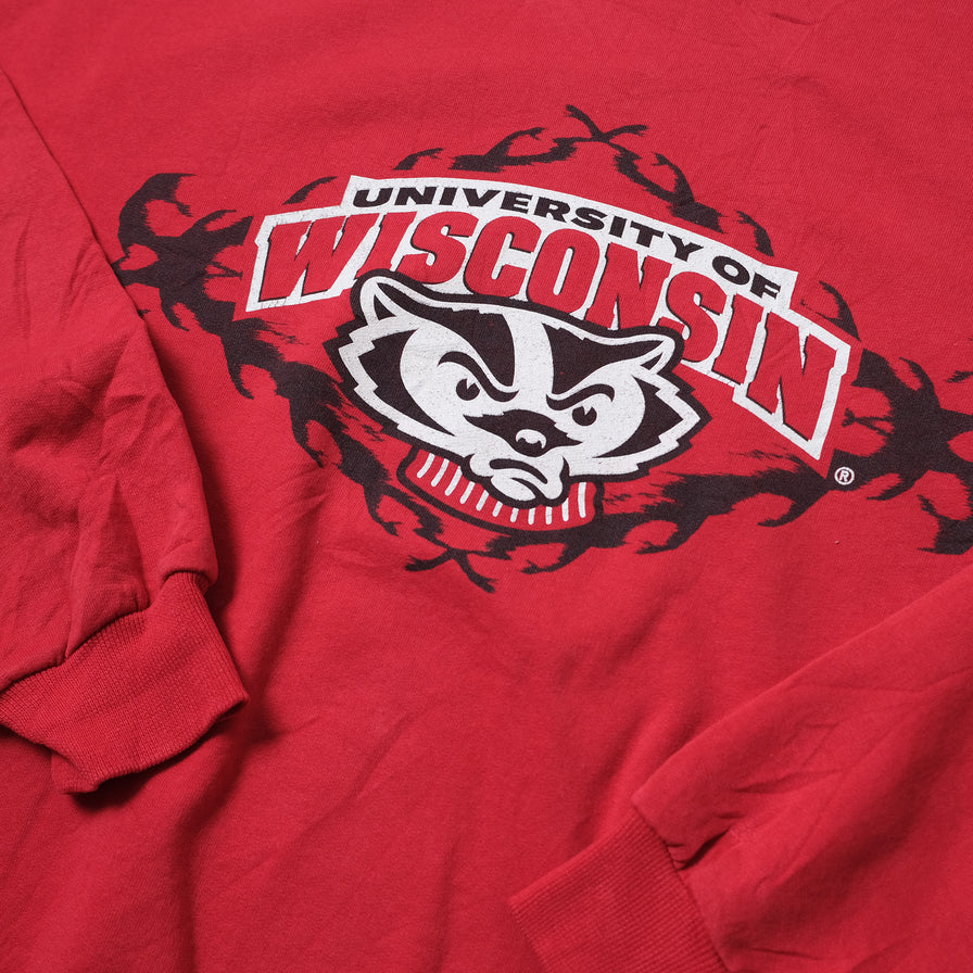 Vintage Wisconsin Badgers Sweater XLarge
