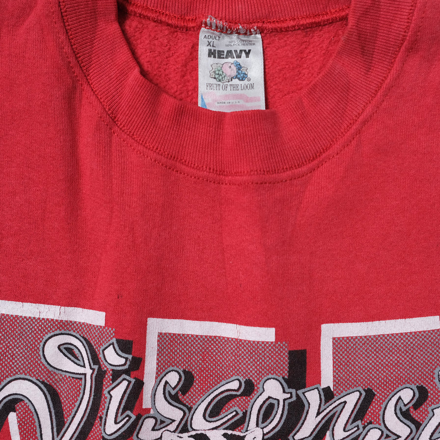 Vintage Wisconsin Badgers Sweater XLarge