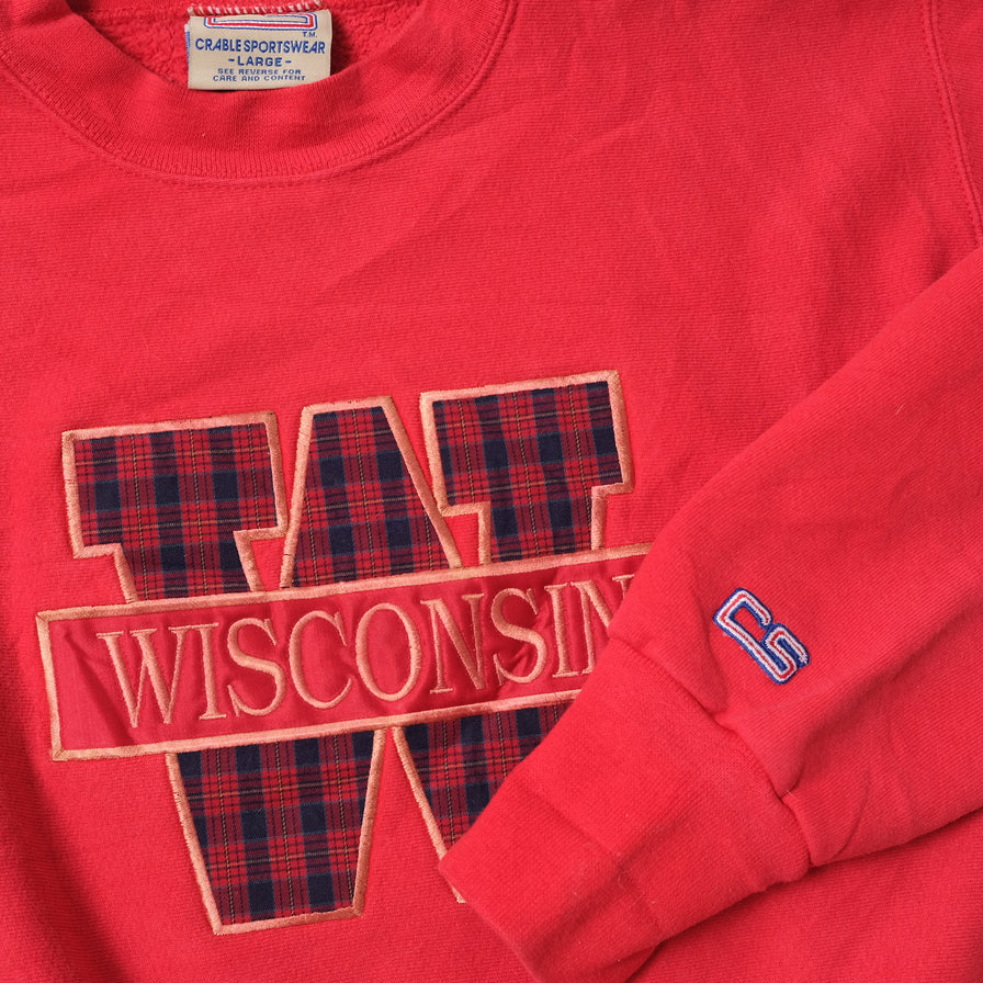 Vintage Wisconsin Sweater Large