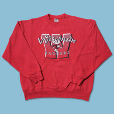 Vintage Wisconsin Badgers Sweater XLarge