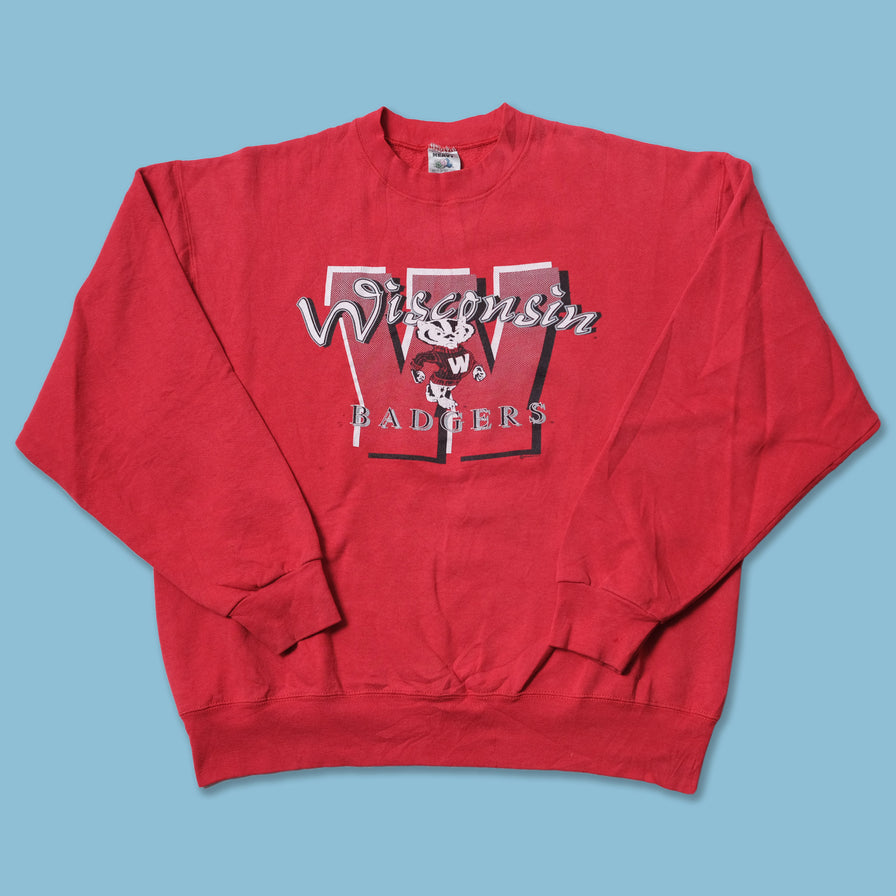 Vintage Wisconsin Badgers Sweater XLarge