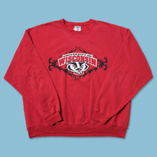 Vintage Wisconsin Badgers Sweater XLarge