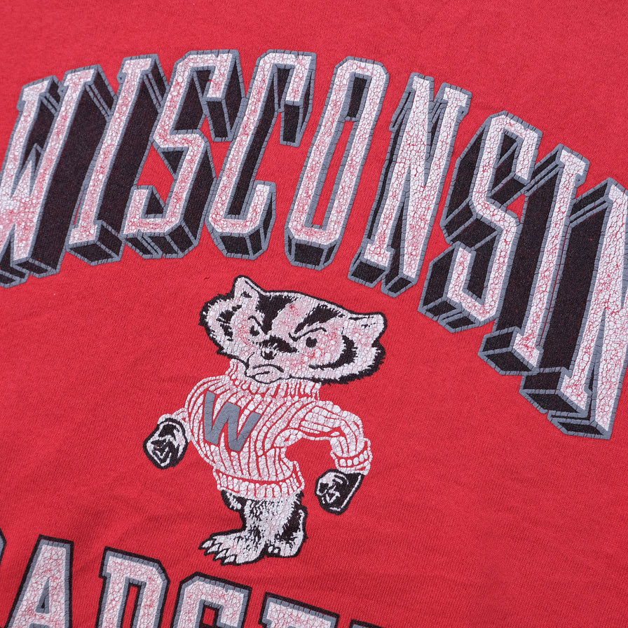Vintage Wisconsin Badgers Sweater Medium