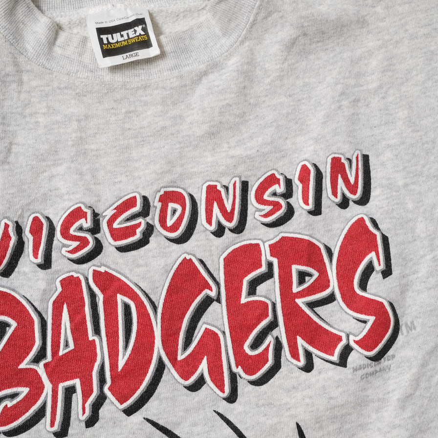 Vintage Wisconsin Badgers Sweater Medium / Large