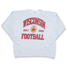 Vintage 1995 Wisconsin Football Sweater Large