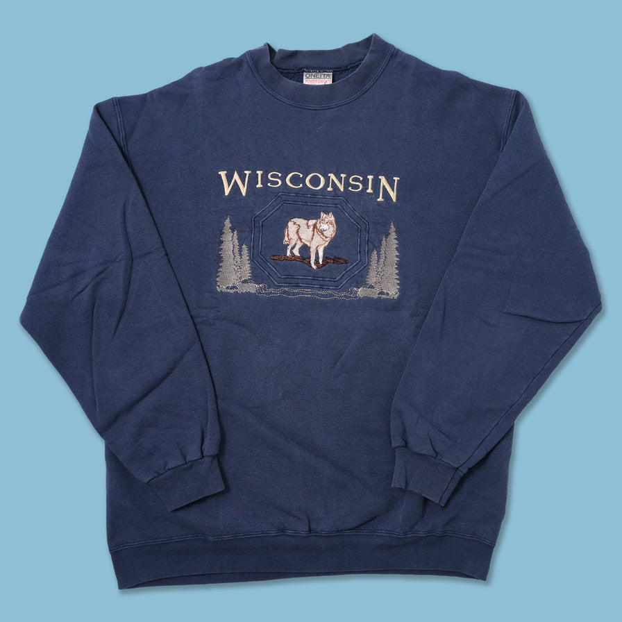Vintage Wisconsin Sweater Large