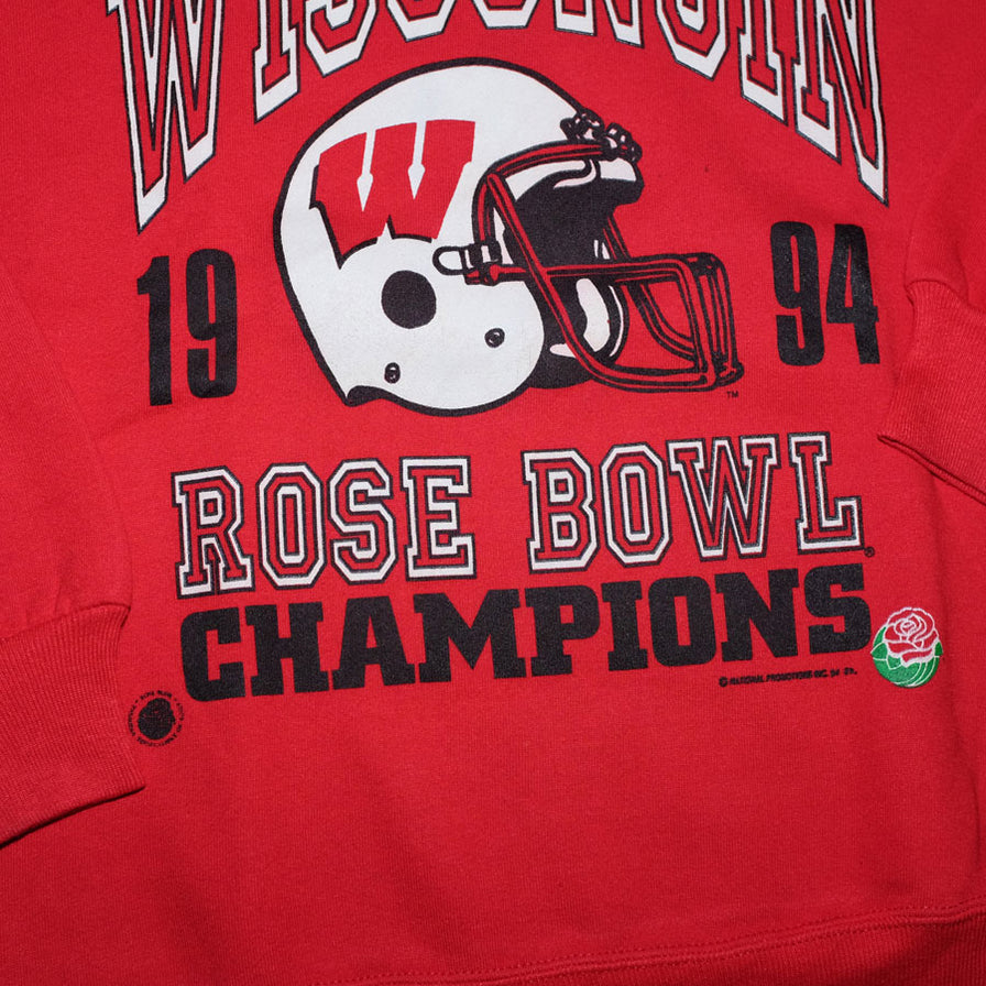 Vintage Wisconsin Badgers Sweater Medium - Double Double Vintage