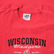 Vintage Puma Wisconsin Badgers Rose Bowl Sweater XLarge / XXL