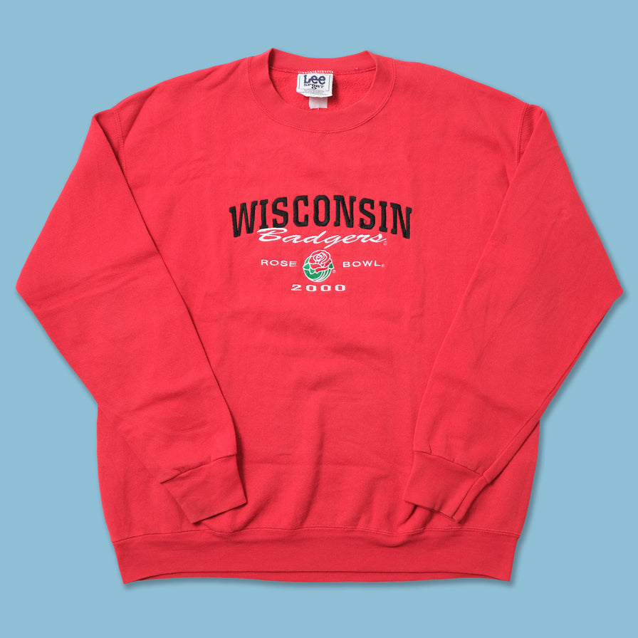Vintage Puma Wisconsin Badgers Rose Bowl Sweater XLarge / XXL