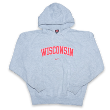 Vintage Nike Wisconsin Hoody Small