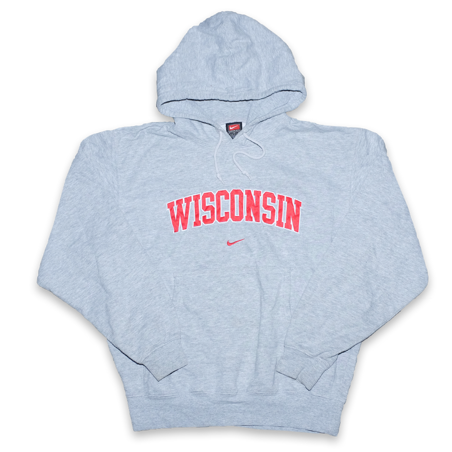 Vintage Nike Wisconsin Hoody Small