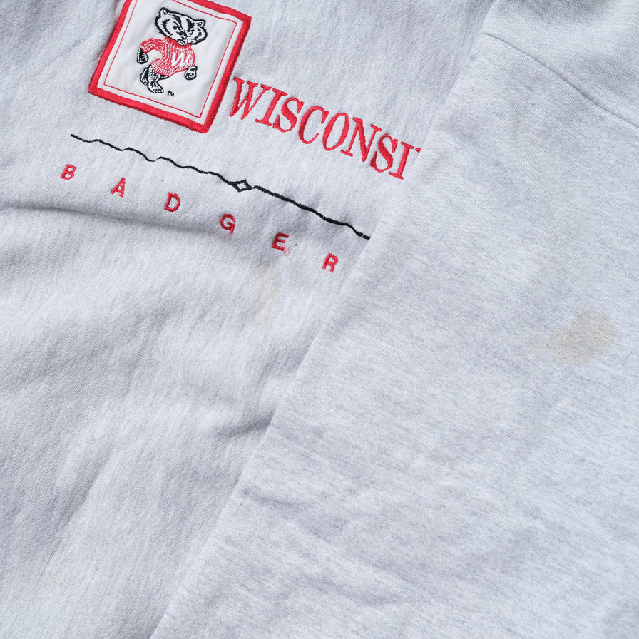 Vintage Wisconsin Badgers Sweater Large
