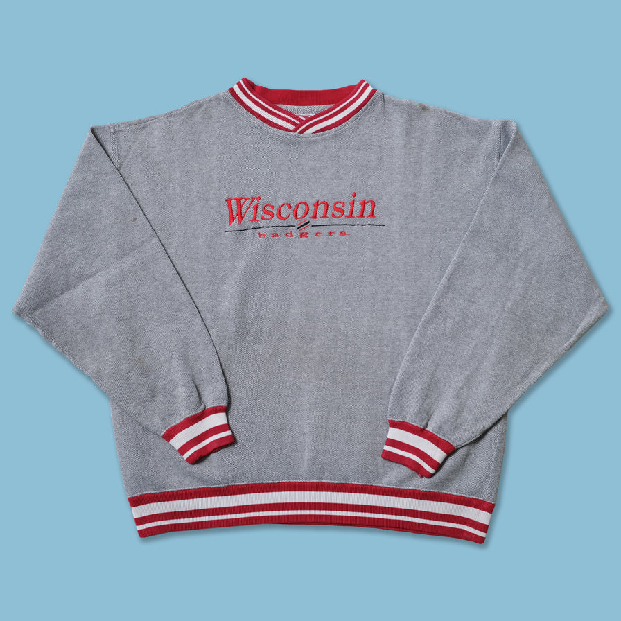 Vintage Wisconsin Badgers Sweater Large