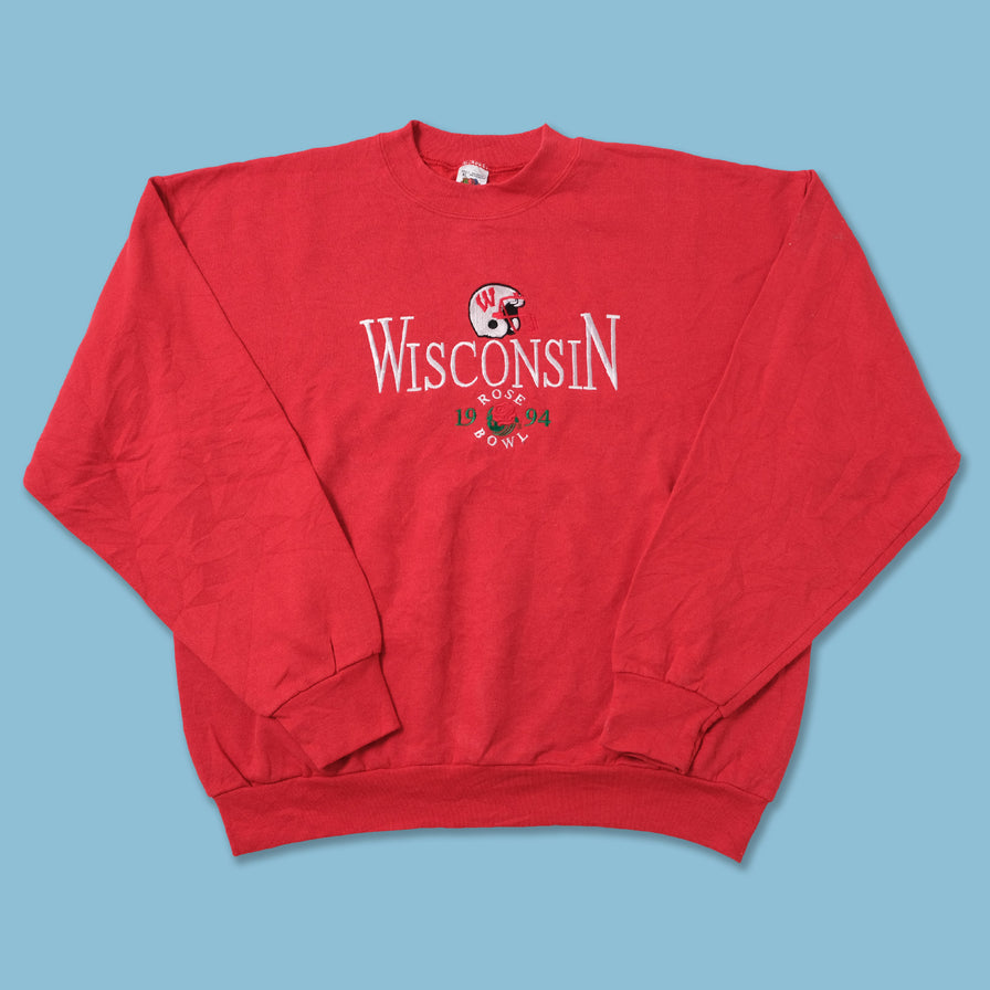 Vintage 1994 Wisconsin Badgers Rosebowl Sweater Large / XLarge
